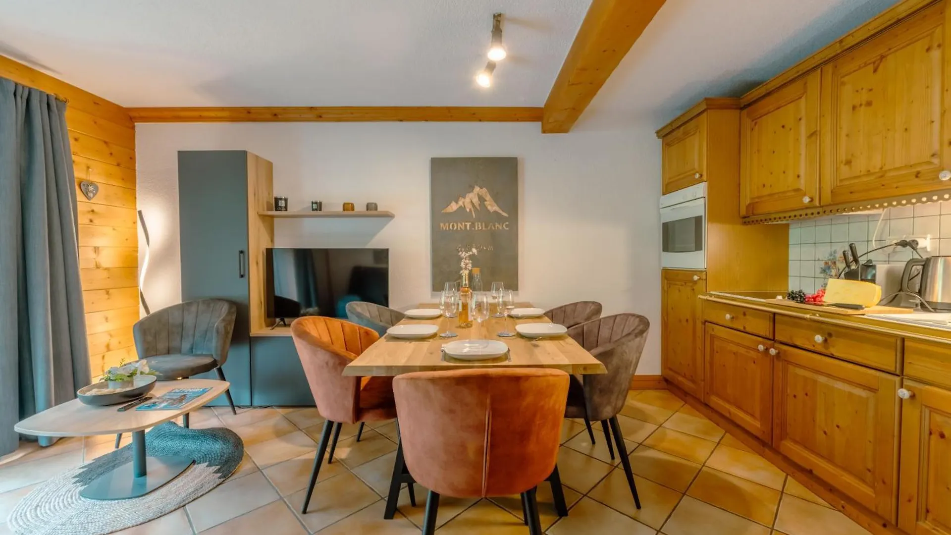 Apartment Le Parc Du Mont Blanc - Happy Rentals Chamonix